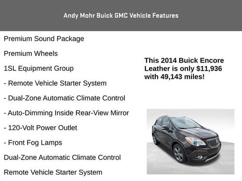 Used 2014 Buick Encore Leather FWD image 8