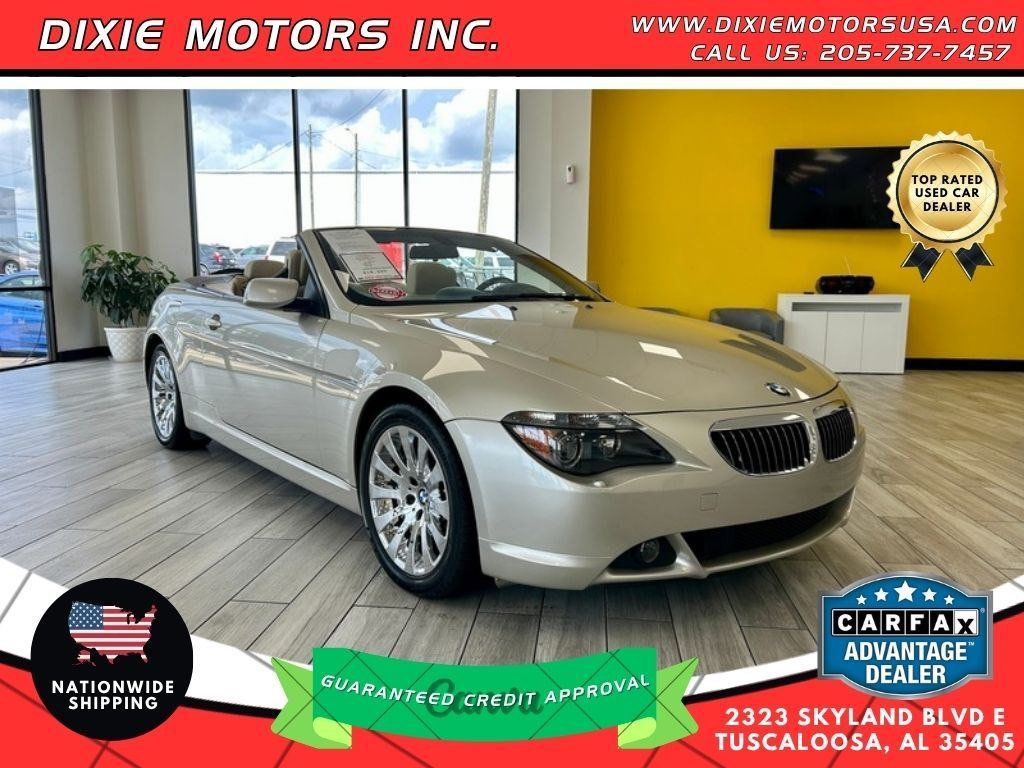 Used 2004 BMW 645Ci Convertible RWD image 1