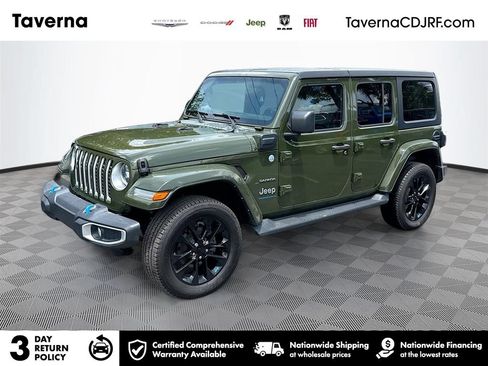 Used 2023 Jeep Wrangler Unlimited Sahara AWD/4WD image 1