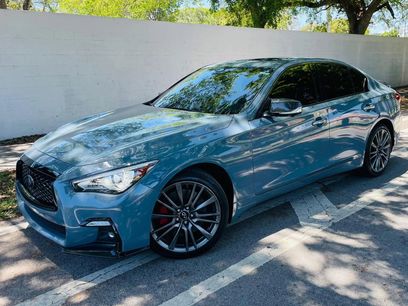 Used 2021 INFINITI Q50 Red Sport 400