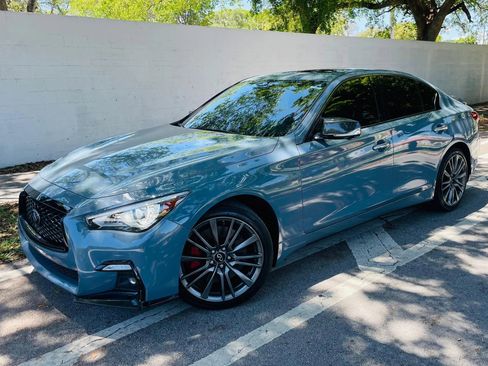 Used 2021 INFINITI Q50 Red Sport 400 AWD/4WD image 1