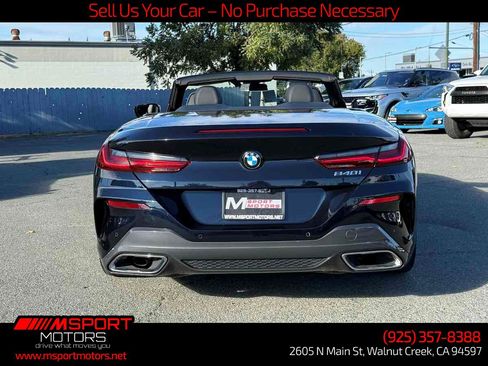 Used 2020 BMW 840i Convertible w/ M Sport Package RWD image 10