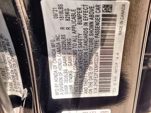 Used 2022 Honda Civic LX image 22
