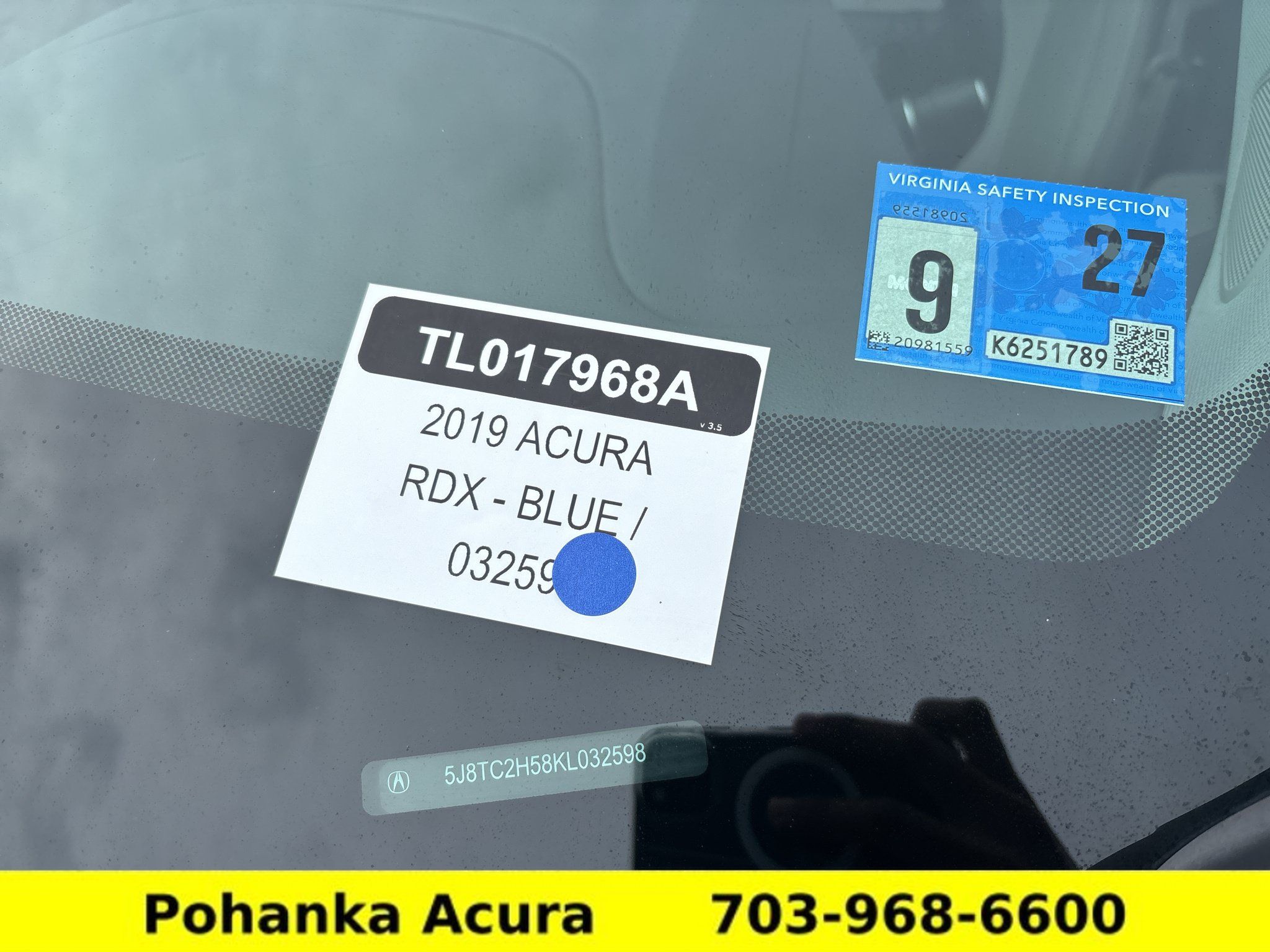 Used 2019 Acura RDX w/ Technology Package AWD/4WD image 31