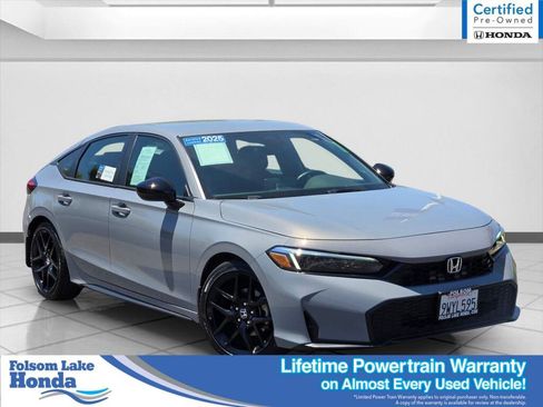 Certified 2025 Honda Civic Sport image 1