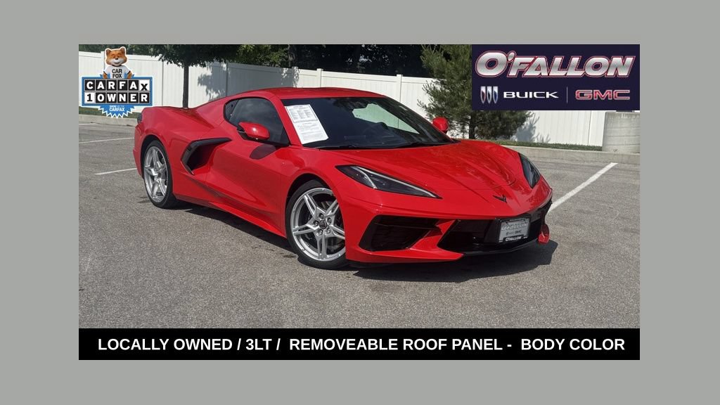 Used 2025 Chevrolet Corvette Stingray Premium Cpe w/ 3LT RWD image 1