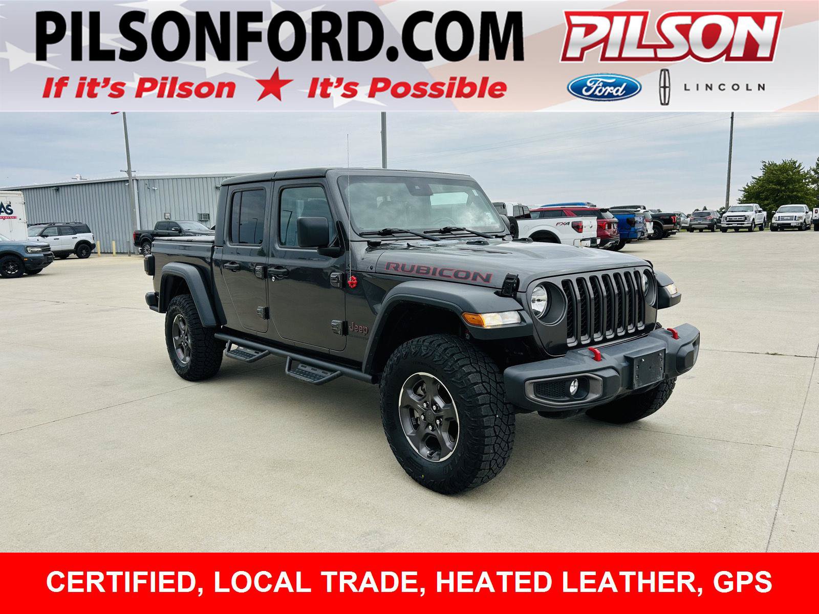 Used 2020 Jeep Gladiator Rubicon AWD/4WD image 1