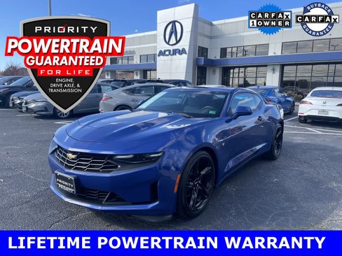 Used 2021 Chevrolet Camaro LT w/ Technology Package image 1
