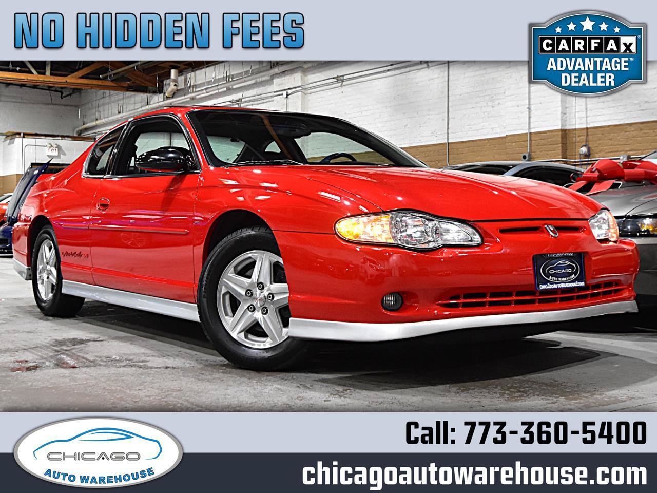 Used 2002 Chevrolet Monte Carlo SS w/ High Sport Appearance Pkg FWD image 1
