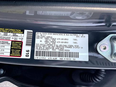 New 2025 Toyota Tacoma TRD Sport image 21