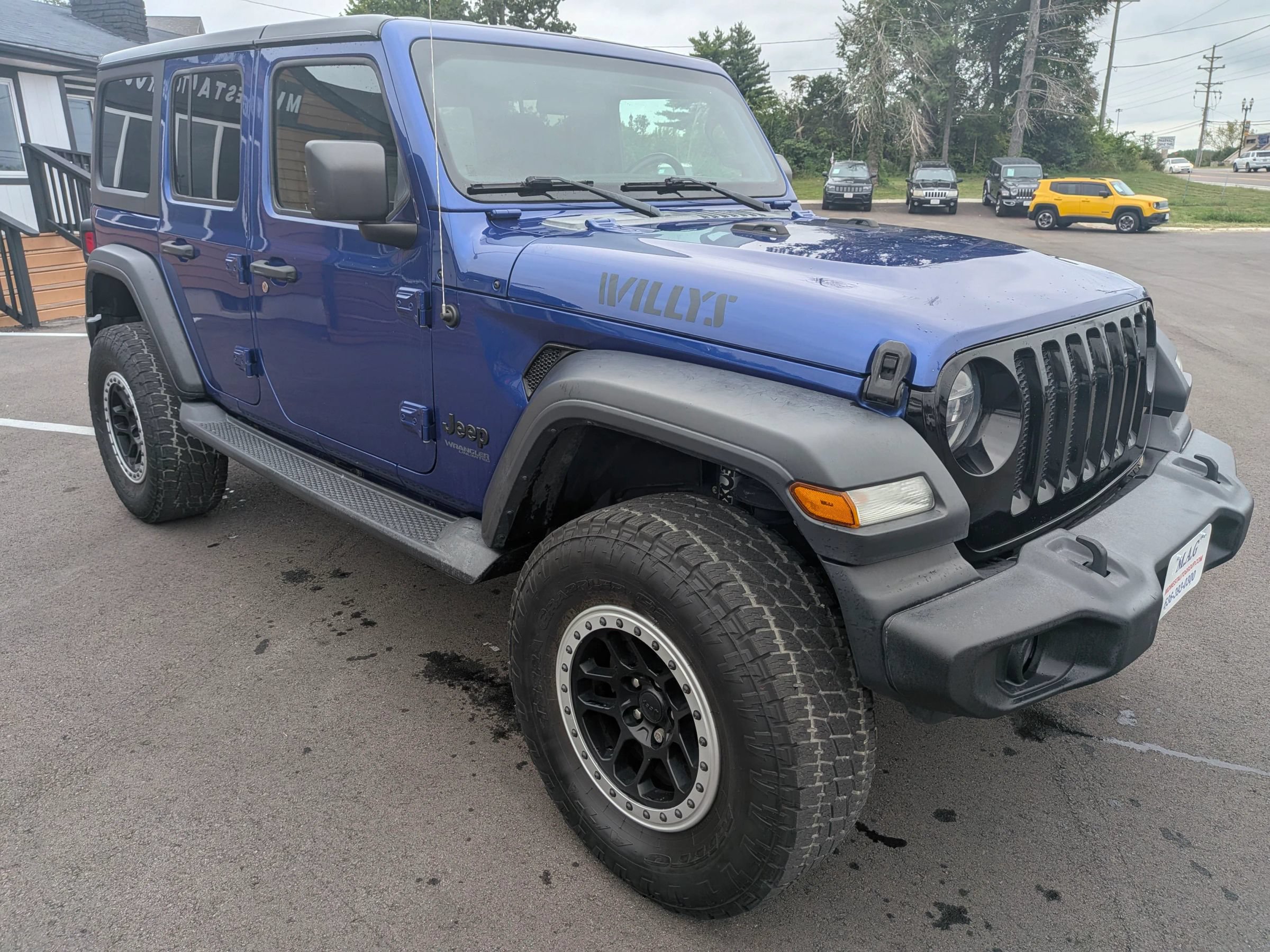 Used 2020 Jeep Wrangler Unlimited Sport AWD/4WD image 8