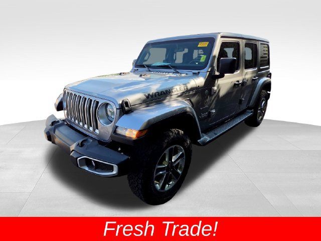Used 2021 Jeep Wrangler Unlimited Sahara w/ Cold Weather Group AWD/4WD image 1