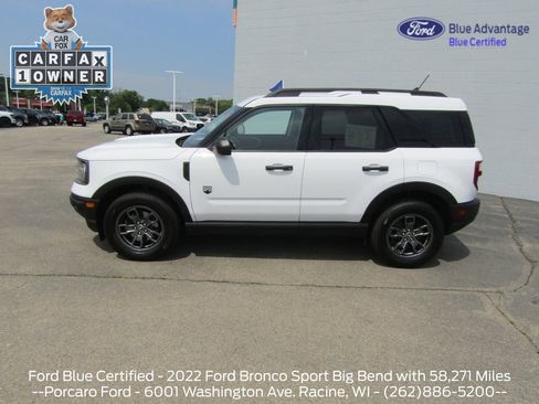 Certified 2022 Ford Bronco Sport Big Bend w/ Convenience Package AWD/4WD image 2