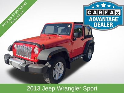Used 2013 Jeep Wrangler Sport
