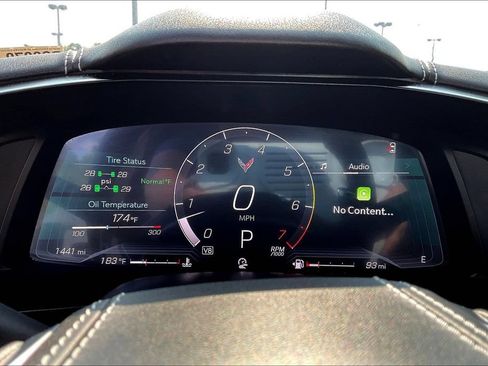 Used 2025 Chevrolet Corvette Stingray Preferred Cpe w/ Z51 Performance Package RWD image 16