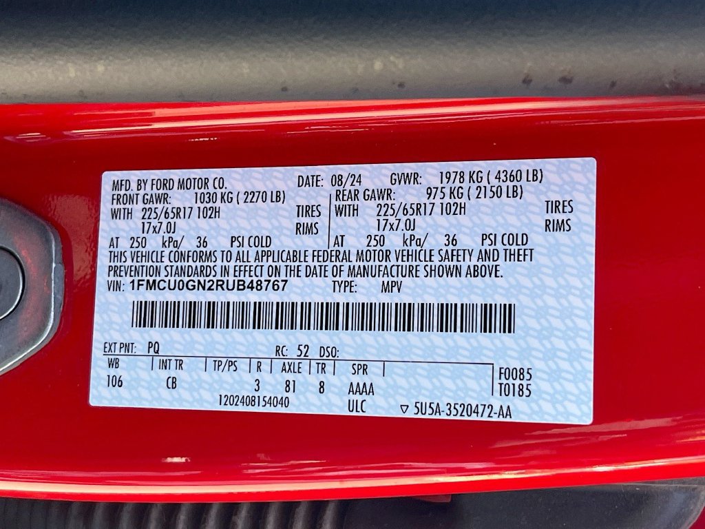 Used 2024 Ford Escape Active FWD image 30