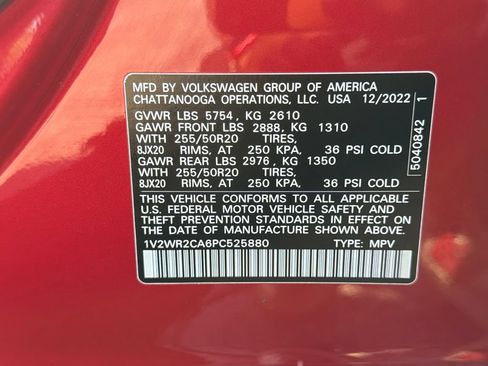 Used 2023 Volkswagen Atlas SE FWD image 32