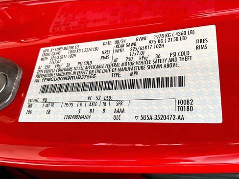 Used 2024 Ford Escape Active w/ Tech Pack #1 FWD image 8