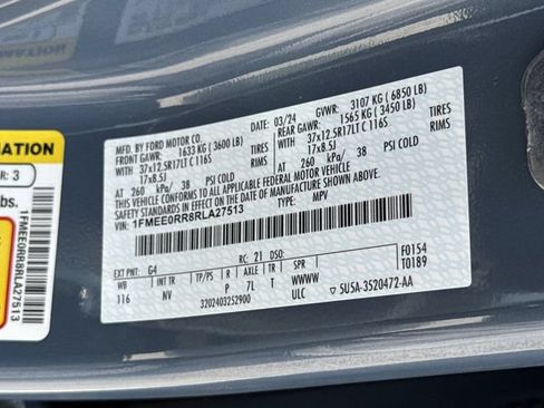 Certified 2024 Ford Bronco Raptor w/ Interior Carbon Fiber Pack 6 AWD/4WD image 47