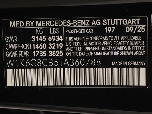 New 2026 Mercedes-Benz S 63 AMG S image 15