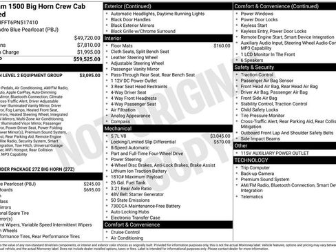 Used 2023 RAM 1500 Big Horn AWD/4WD image 6