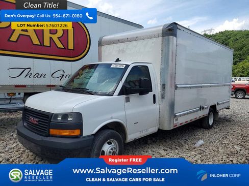 Used 2022 GMC Savana 3500 Extended w/ Power Convenience Package RWD image 1