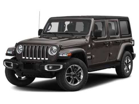 Used 2020 Jeep Wrangler Unlimited Sahara AWD/4WD image 1