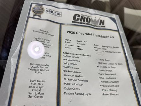 Used 2026 Chevrolet TrailBlazer LS AWD/4WD image 40