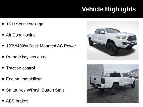 Used 2018 Toyota Tacoma TRD Sport w/ Technology Package image 7