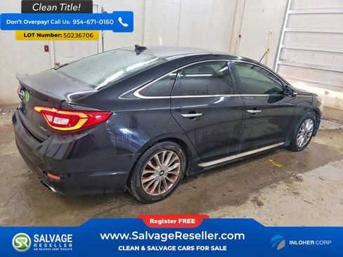 Used 2015 Hyundai Sonata Limited w/ Option Group 05 FWD image 4