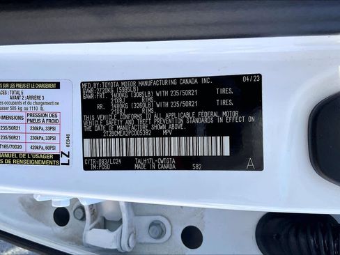 Used 2023 Lexus RX 500h F Sport w/ Cold Area Package image 31