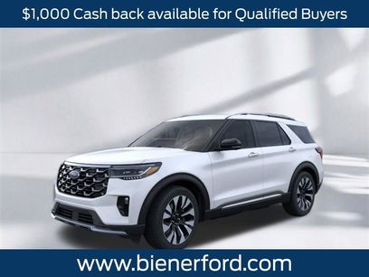 New 2026 Ford Explorer Platinum