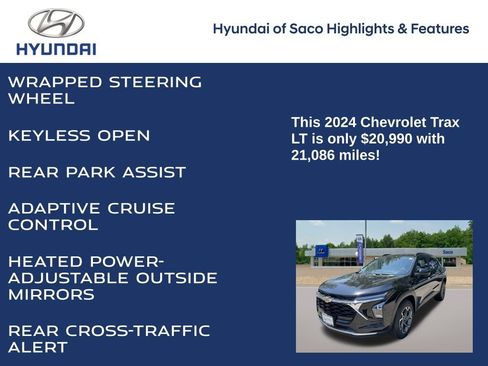Used 2024 Chevrolet Trax LT w/ Driver Confidence Package image 12
