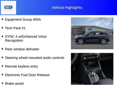 New 2025 Ford Escape ST-Line Elite w/ Tech Pack #1 image 11