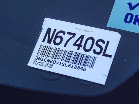 Certified 2025 Nissan Versa S w/ Trunk Package image 27
