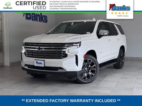 Certified 2023 Chevrolet Tahoe Premier w/ Premium Package 2 AWD/4WD image 1
