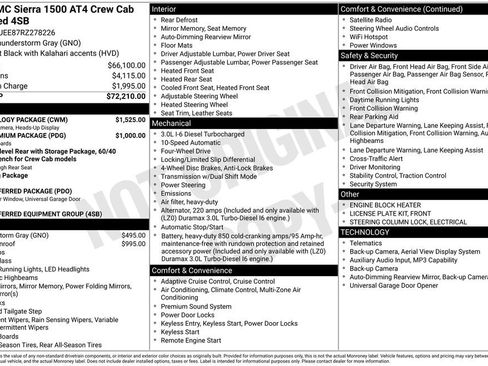 Certified 2024 GMC Sierra 1500 AT4 w/ Technology Package AWD/4WD image 5