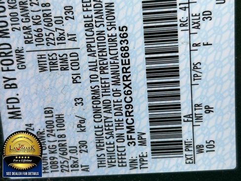 Used 2024 Ford Bronco Sport Outer Banks w/ Tech Package image 22