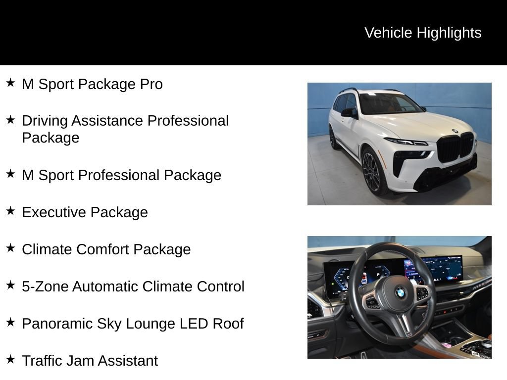 Used 2025 BMW X7 M60i AWD/4WD image 36