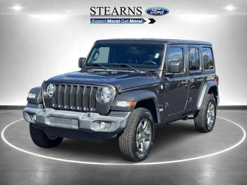 Used 2021 Jeep Wrangler Unlimited Sport AWD/4WD image 2