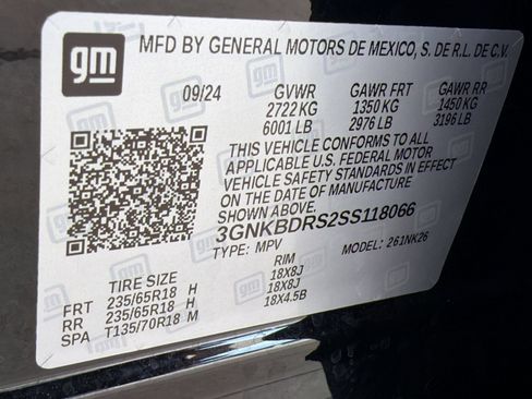 Certified 2025 Chevrolet Blazer LT w/ Midnight/Sport Edition FWD image 24
