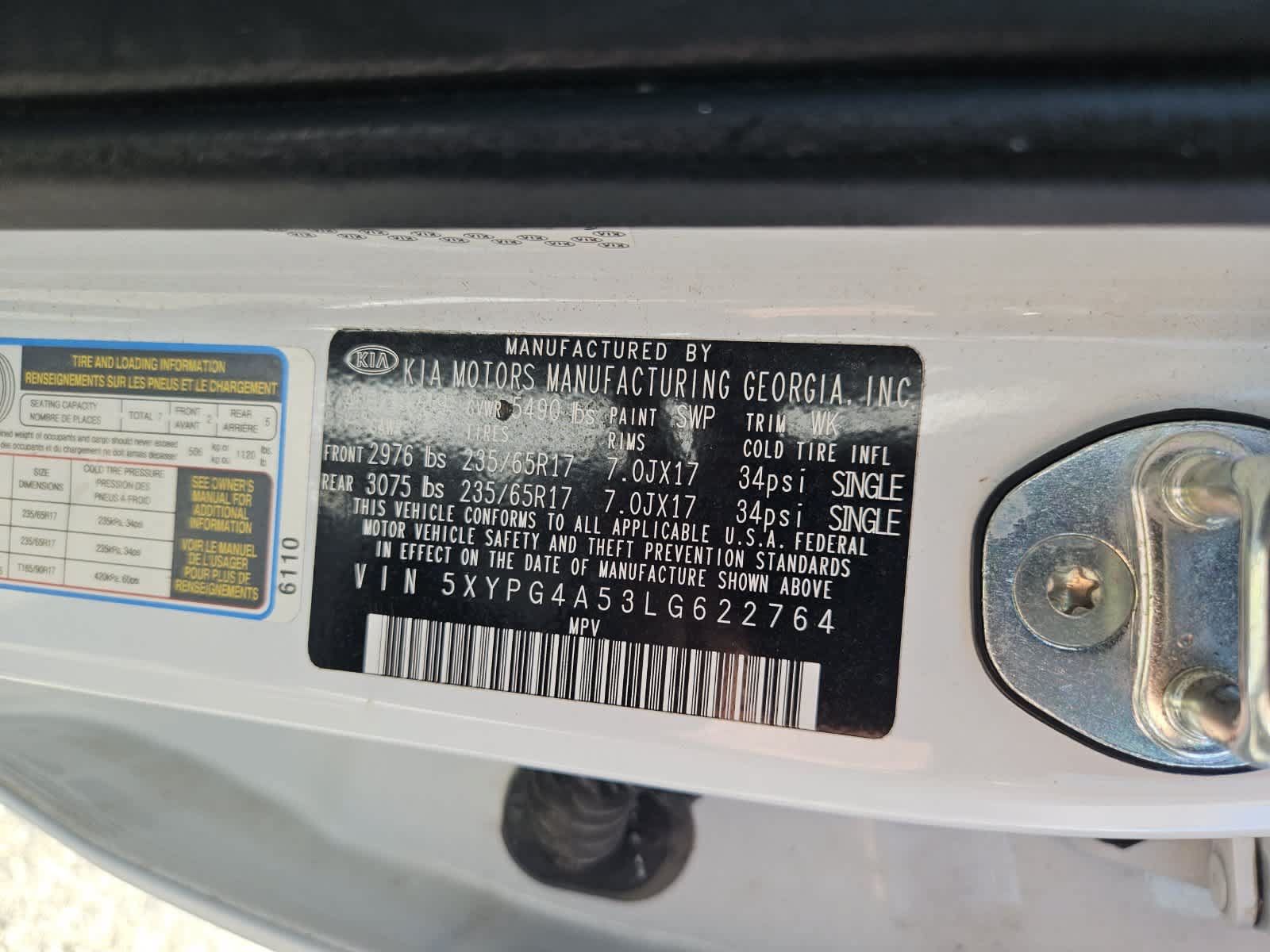 Used 2020 Kia Sorento FWD V6 image 32