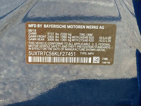 Used 2019 BMW X3 sDrive30i w/ M Sport Package 2 image 45