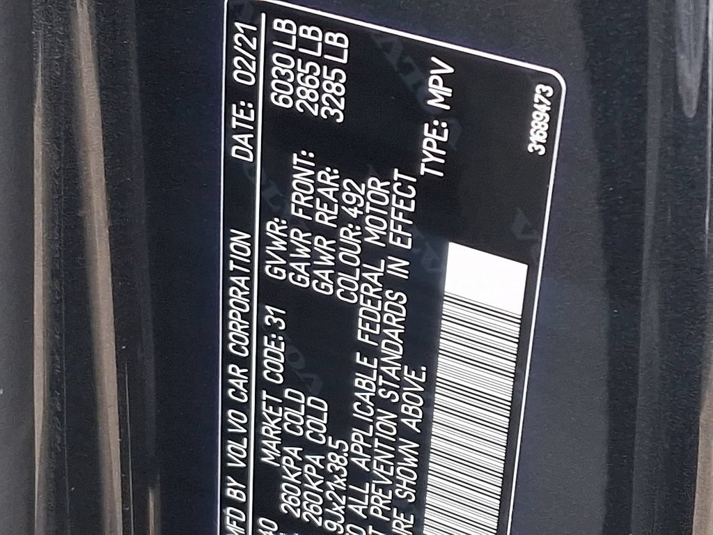 Used 2021 Volvo XC90 T6 Inscription w/ Advanced Package AWD/4WD image 28