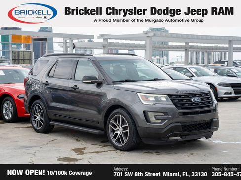 Used 2017 Ford Explorer Sport w/ Equipment Group 401A image 3