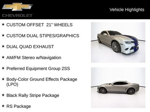 Used 2015 Chevrolet Camaro SS RWD image 5