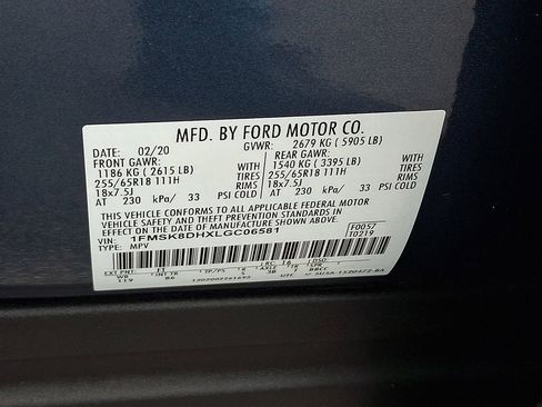 Certified 2020 Ford Explorer XLT w/ Comfort Package AWD/4WD image 27