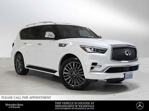 Used 2023 INFINITI QX80 Sensory w/ All-Season Package AWD/4WD image 1