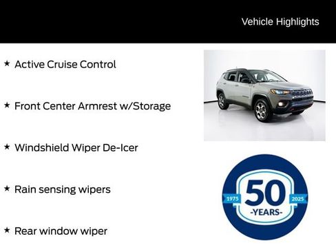 Used 2022 Jeep Compass Trailhawk w/ Sun and Sound Group AWD/4WD image 30