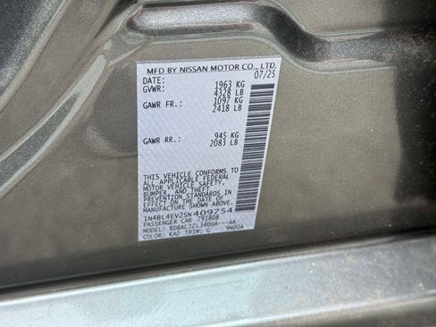 Certified 2025 Nissan Altima 2.5 SL FWD image 18